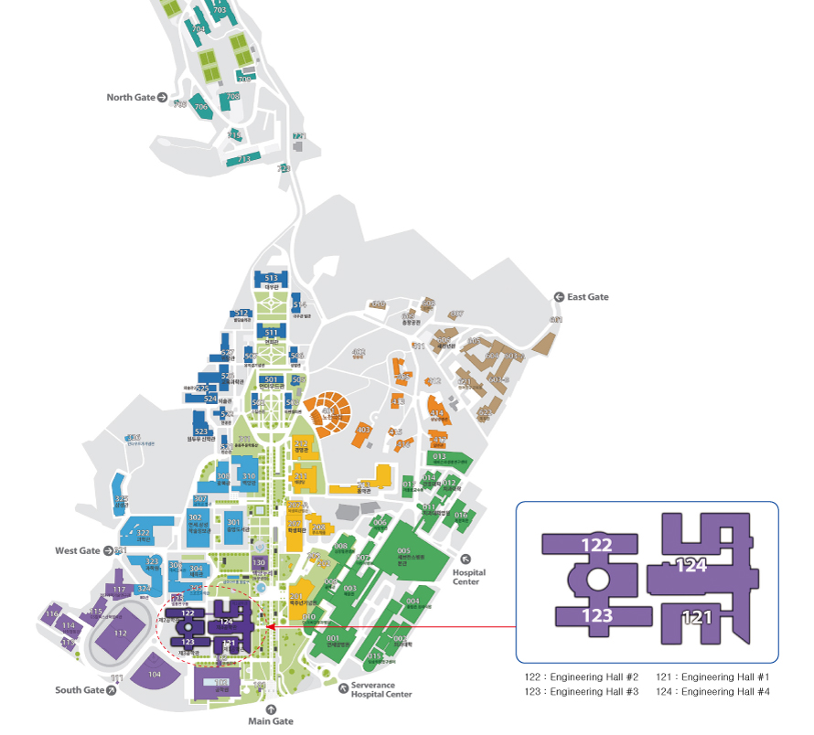 연세대학교 전기전자공학부 캠퍼스 맵